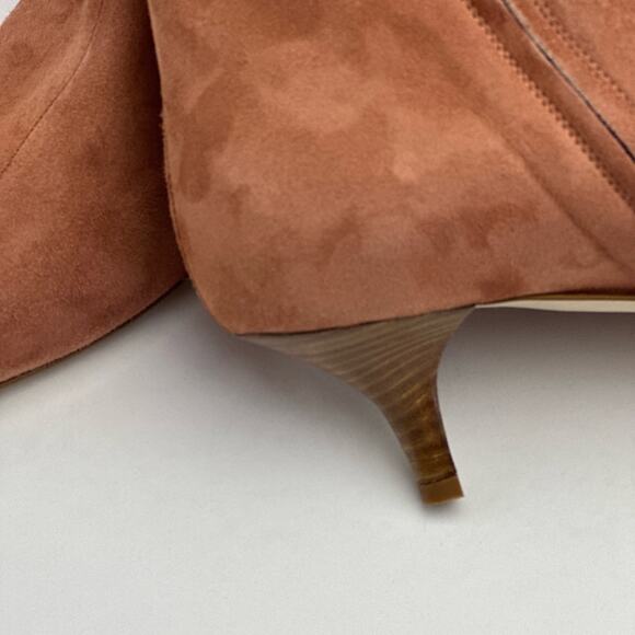 Club Monaco Tan Suede Ankle Boots - Picture 4 of 6